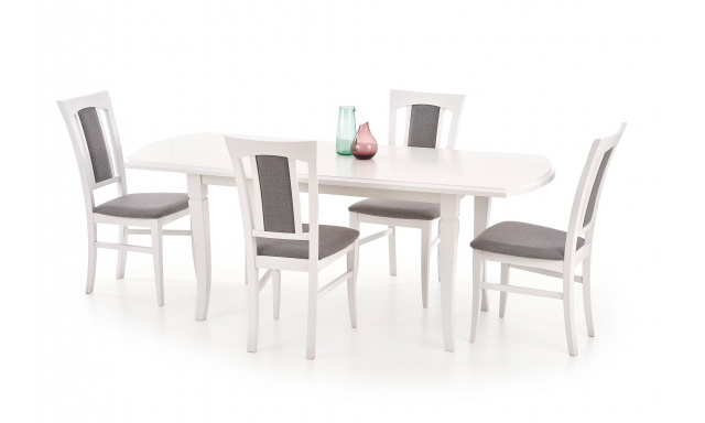 Elegantní jídelní stůl Hema1920, bílý